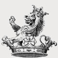 Merrey family crest, coat of arms