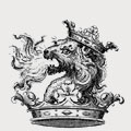 Wren-Hoskyns family crest, coat of arms