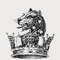 Munden family crest, coat of arms