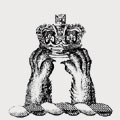 Legett family crest, coat of arms