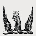 Parry family crest, coat of arms