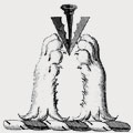 Fosbery family crest, coat of arms
