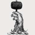 Parram family crest, coat of arms