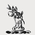Giles family crest, coat of arms