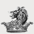 Long family crest, coat of arms