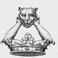 Periam family crest, coat of arms
