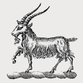 Napean family crest, coat of arms