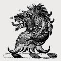 Codham family crest, coat of arms