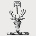 Wycliffe family crest, coat of arms