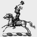 Seton family crest, coat of arms