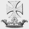 Garthside family crest, coat of arms