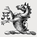 Boucher family crest, coat of arms