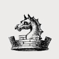 Crompton family crest, coat of arms