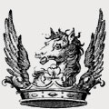 Saxton family crest, coat of arms
