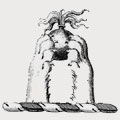 Nourse family crest, coat of arms