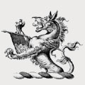 Belfield family crest, coat of arms