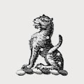 Thornbury family crest, coat of arms