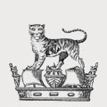 Keats family crest, coat of arms