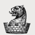 Brickhurst family crest, coat of arms
