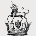 Thompson family crest, coat of arms