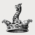 Browning family crest, coat of arms