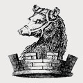 Tilston family crest, coat of arms