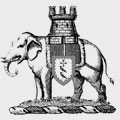 Corbet family crest, coat of arms