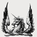 Lomener family crest, coat of arms