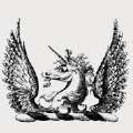 Welles family crest, coat of arms