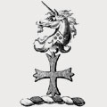 Coleman family crest, coat of arms