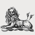 Penton family crest, coat of arms