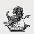 Sparkes family crest, coat of arms