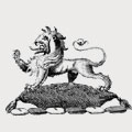 Lyons family crest, coat of arms