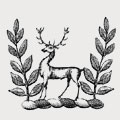 Clutterbuck family crest, coat of arms