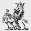 Levett family crest, coat of arms