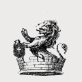 Keeling family crest, coat of arms