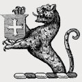 Luscombe family crest, coat of arms