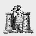 Castlehow family crest, coat of arms