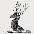 Gunter family crest, coat of arms