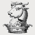 Beresford-Massy family crest, coat of arms