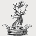 Harlstone family crest, coat of arms