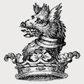 Dowdal family crest, coat of arms