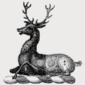 Milman-Mainwaring family crest, coat of arms