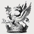 Wollaston family crest, coat of arms