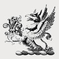 Treheron family crest, coat of arms