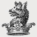 Purcell family crest, coat of arms