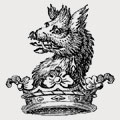 Wrottesley family crest, coat of arms