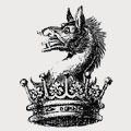 Cassan family crest, coat of arms