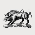 Durant family crest, coat of arms