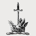 Borton family crest, coat of arms